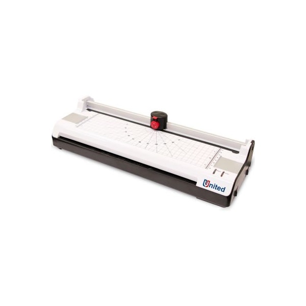 Formax United 6-in-1 Thermal & Cold Laminator w/ Paper Trimmer and Corner Rounder, 5 mil, 13in Max Width LT13 - main